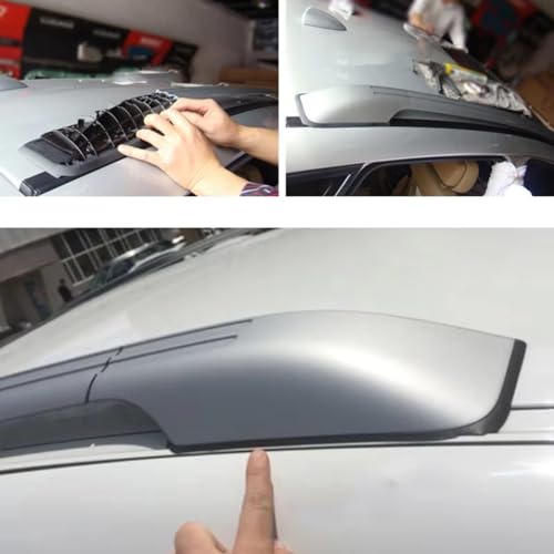 Cache de Protection argenté pour Barres de Toit BMW X6 2008-2014 - 5