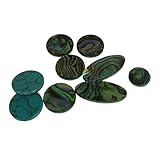 Global - Cubiertas para botones de saxofón moscovita, instalación flexible para varios dispositivos de fagot, botones de código de saxofón de poliestireno