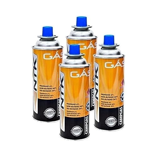 Nautika, Cartucho De Gás Campgás Para Fogareiros E Maçaricos, Embalagem Com 4 Unidades, Para Camping