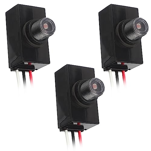 EPLZON Sensor do anoitecer ao amanhecer para iluminação externa 120-277v interruptor fotoelétrico se