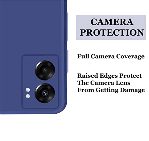 Image of A rtistque Back Cover Case for Oppo K10 5G with Camera Protection | Shockproof TPU | Stylish Protective Design | Slim Fit | Ultra Matte | Oppo K10 5G Back Cover - Blue