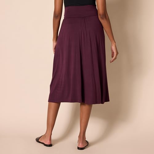 Amazon Essentials Women's Jersey Pull On Midi Length Skirt3