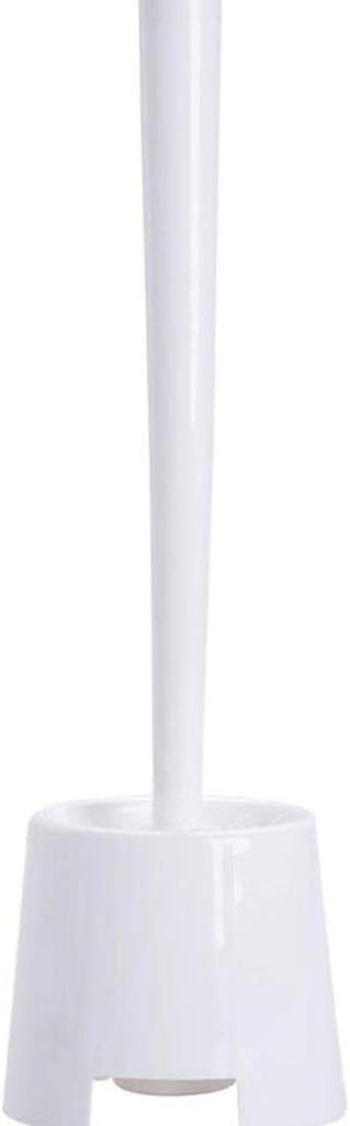 Multi -Function Cleaning Toilet Brush - Bracket Bathroom Toilet Brush Round Toilet Brush Set Bathroom Cleaning Brush Toilet no Dead Angle Brush Long Handle Soft Hair(D)