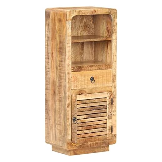 Vintage Mango Wood Highboard Storage