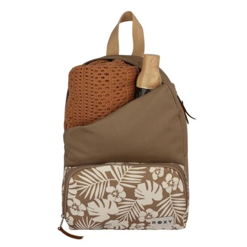 Image of Roxy Women's Always Core Backpack | Travel | Everyday Carry | Beach | Polyester | 8L Capacity - Sun Chaser Ginger Snap