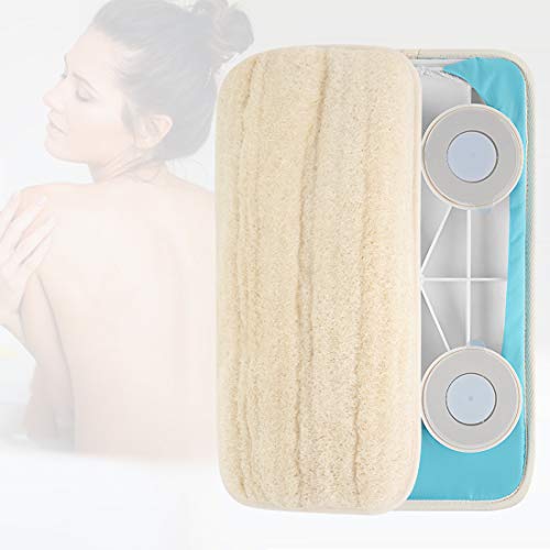 CHRUNONE Back Scrubber for Shower, Hands-Free Exfoliating Back Loofah Body Sponge Scrubber, Wall Mounted Back Scrubber for Shower for Men Women