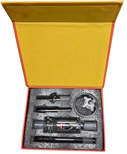 NECTOR COLLECTOR Smoking Pipe Kit, Complete Metal Tip Set Includes