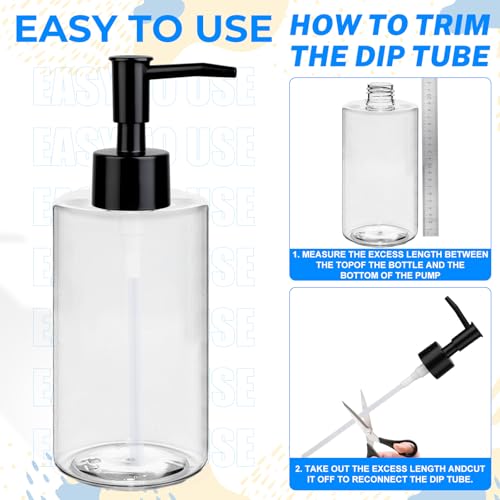 2 Stück Seifenspender Pumpkopf Ersatzpumpe Kunststoff seifenpumpe aufsatz Schwarz Soap Dispenser für 28 mm Gewinde Flaschen Flüssigseifen