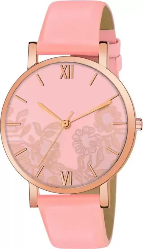 Tymor Rizzly FlowerMulticolour Analaugue Watches for Girls and Women (Pink) (B0CBK7VVJG) Amazon Price History, Amazon Price Tracker