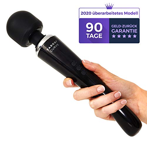 Preisvergleich Produktbild Kabelloser Massagestab von Yarosi - Stärkste Therapeutische Vibrationskraft - Bestens bewertet Muskelschmerzen und Erholung nach Ihrem Sportprogramm - Schwarz