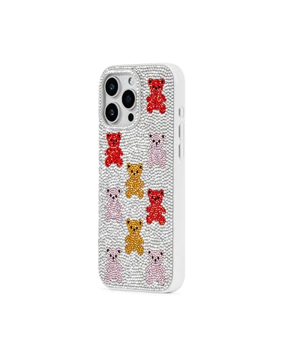 Image of JW PEI Bear Bling Phone Case - Multicolor White