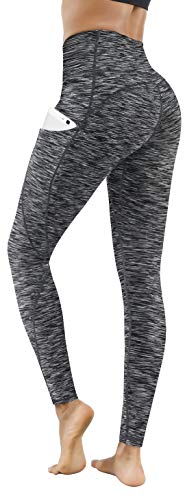 Lingswallow High Waist Yoga Pants - Yoga Pants with Pockets Tummy Control, 4