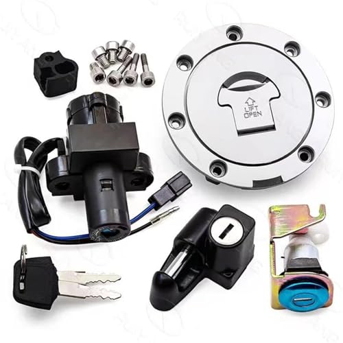 Encendido de motocicleta, tapa de tanque combustible y cerradura de asiento para CB900 3