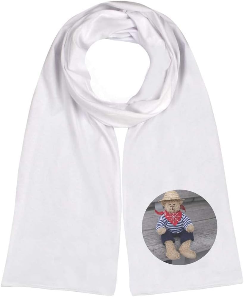 Azeeda 'Oso de Peluche' Bufanda/Abrigo Ligero (SC00004264)