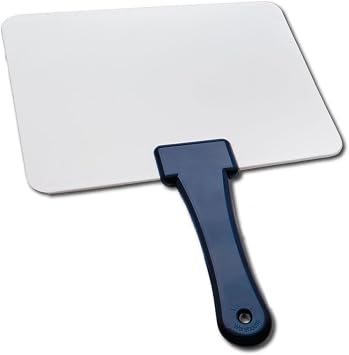 Trainers Warehouse Quick Response Boards, Sets, Great for Ice Breakers, Casting Votes, Classrooms, and More, Durable Construction 1 Single