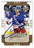 Mats Zuccarello Signed 2015/16 Upper Deck MVP Card #60 - Hockey Slabbed Autographed Cards