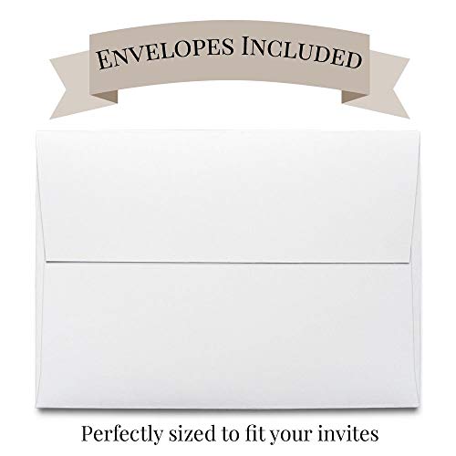 Colorful Unicorn Rainbow Roller Skating Birthday Party Invitations, 20 5"X7" Fill In Cards With Twenty White Envelopes By Amandacreation #TOP5