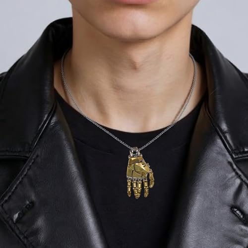 Collier mécanique en cuivre main : le cadeau idéal unique mixte