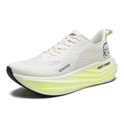 DIPAIYING Road Runing Shoes for Women & Men Breathable Walking Sneakers Sport Fashion Sneakers...