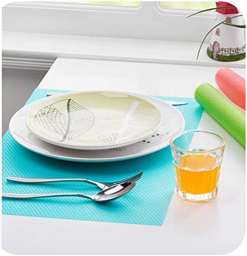 5 Henrys Smart Baking 4 pcs Non-Slip Antibacterial Refrigerator Mats, Waterproof Fridge Liner or Cabinet Drawer Liners (4 pcs Fridge Liners), Perfect Fridge Mat for a Clean and Hygienic Fridge