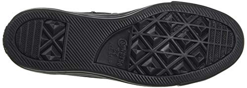 Image of Converse Unisex Chuck Taylor All Star Ox Low Top Classic Black Monochrome Sneakers - 11.5 D(M) US