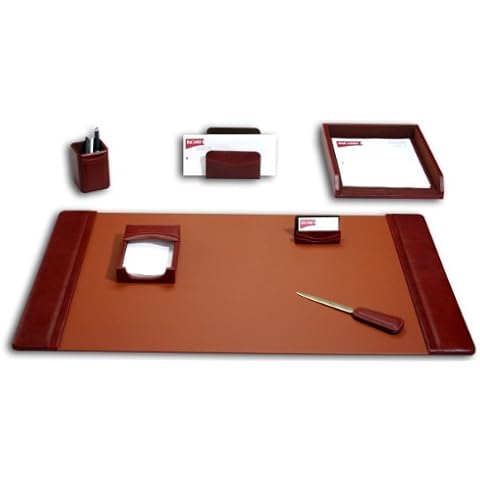 Dacasso Schreibtisch-Set, Mokka, 7-teilig Cover
