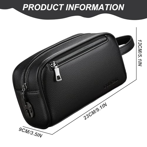 Bolso de mano para hombre con clave codificada antirrobo para proteger tus objetos diarios 3
