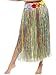 Produktbild Hawaiian Hula Skirt with Flowers, Multi-Coloured, with Velcro, Fastening & Adjustable Waist Band, 75cm/29in