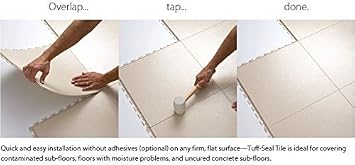 Tuff Seal Tile Brick Red 12' Long Reducer Accessory - Tile Edging