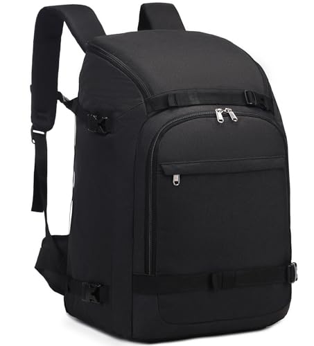 Mochila de viaje para casco de esquí y botas con compartimentos húmedos