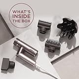 Shark SpeedStyle Pro FLEX Hair Dryer, High Performance High-Velocity Hair-Dryer w/ 4 Styling Attachments, Lightweight, Ionic, No Heat Damage, Folding Handle, For All Hair Types, Mocha Silver HD542UK - Image 12