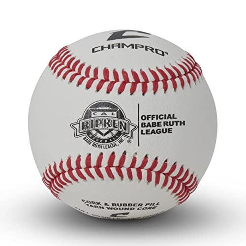 Champro Cal Ripken Baseballs With Full Grain Leather Cover, 12 Pack #TOP15