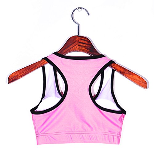 Image of Sister Amy Women's Aerobics Gym Dance Yoga Vest Printed Sports Bra Top Vest
