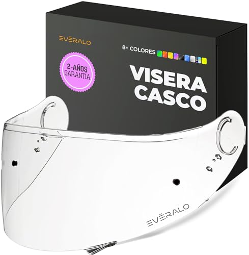 Everalo Visera compatible con Shoei Gt Air - Gt Air 2 - Neotec - Opticson - Cns 1 (Claro)