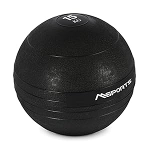 MSPORTS Slam Ball Premium Weight Ball 3-20 kg