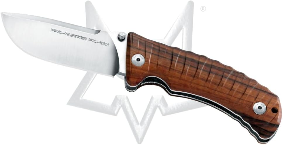 FoxPro Hunter Folder Desert Wood Satin Blde