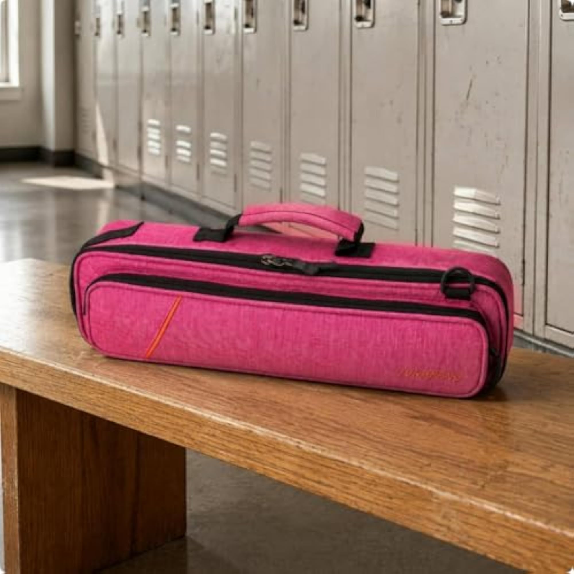 Custom Logo Flute Case Bag, Fine Workmanship