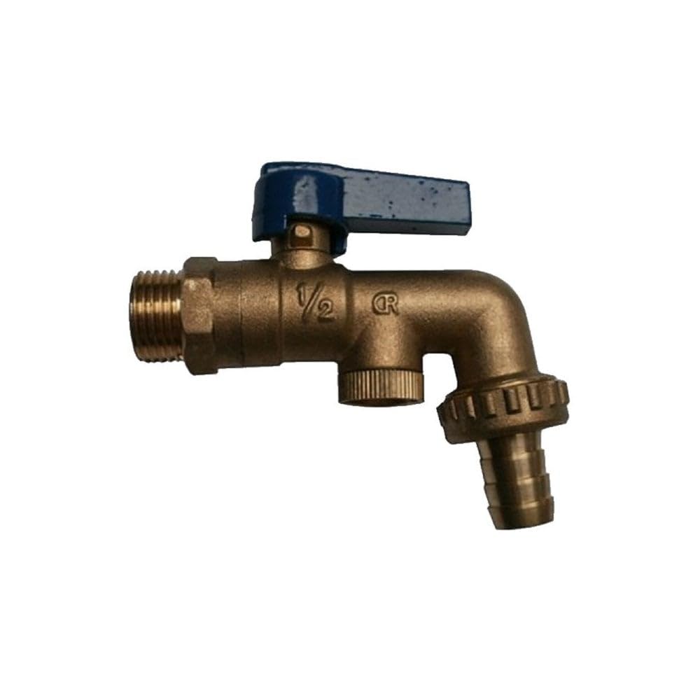 Primaflow Black Quarter Turn 1/2" Dzr Hose Union Bibcheck