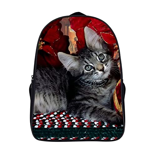 Sac à dos enfant motif chat idéal pour une rentrée scolaire réussie