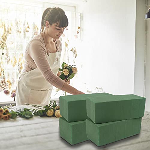 Kimober Wet Floral Foam Bricks,Green Foam Blocks For Flower Arrangement, Wedding,Party Decoration, Pack Of 5 #TOP5
