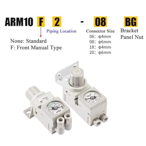 Vanne de régulation miniature ARM10-10F2 compacte pour intégration en armoire - 4