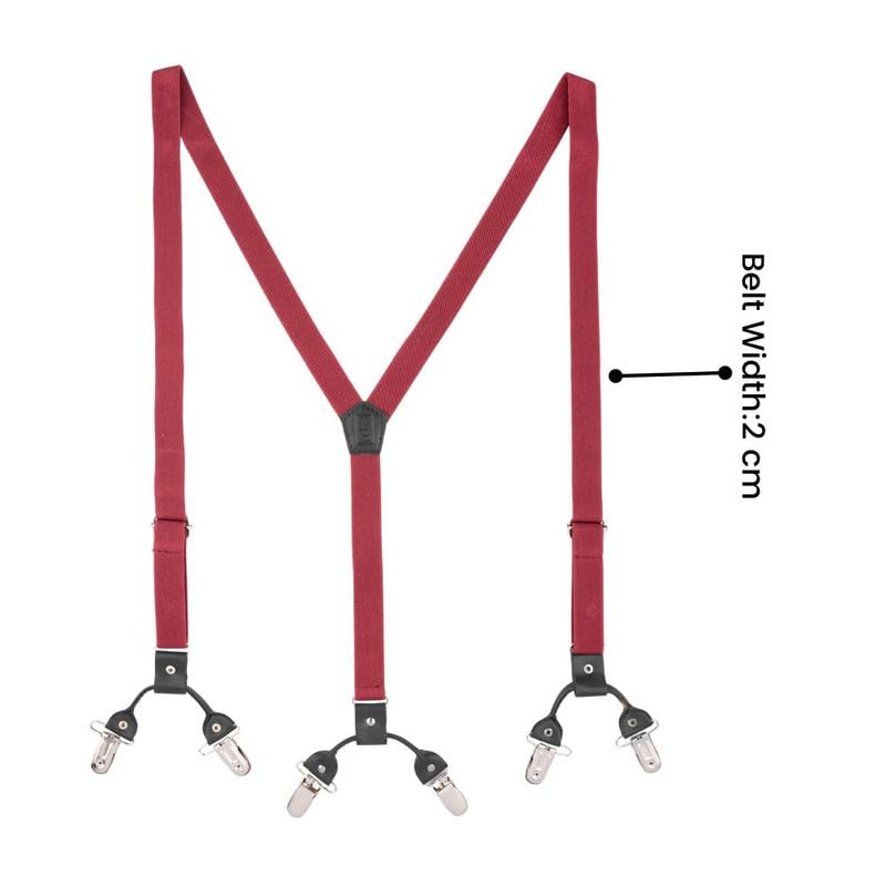 Image of The Tie Hub Ringside Y-Back Slim Fit Suspender for Men