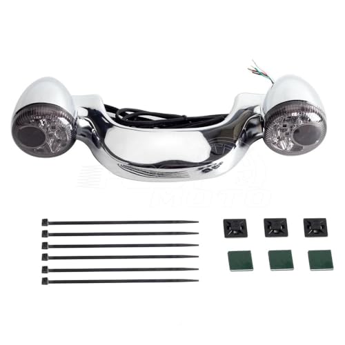Feu de stop arrière à LED pour moto pour remplacer l'éclairage de plaque défectueux