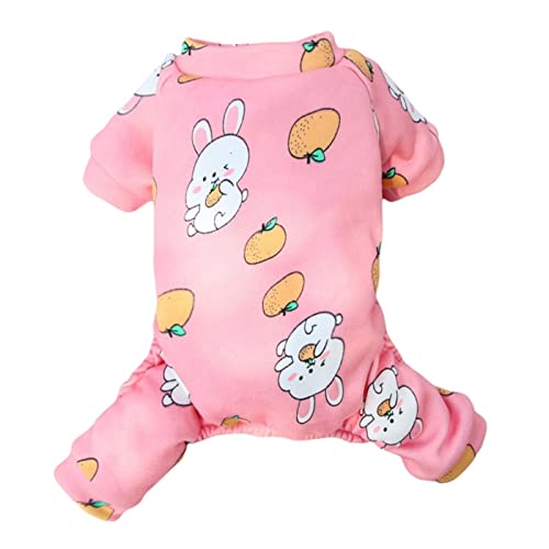 Homeilteds Cute Puppy Print Pet Dogs Cat Clothes Jumpsuit Small Dogs PajamasFor Small Dog Coat Chihuahua Yorkshire Dogs Clothing Shirt Soft (Color : 10, Size : S.)