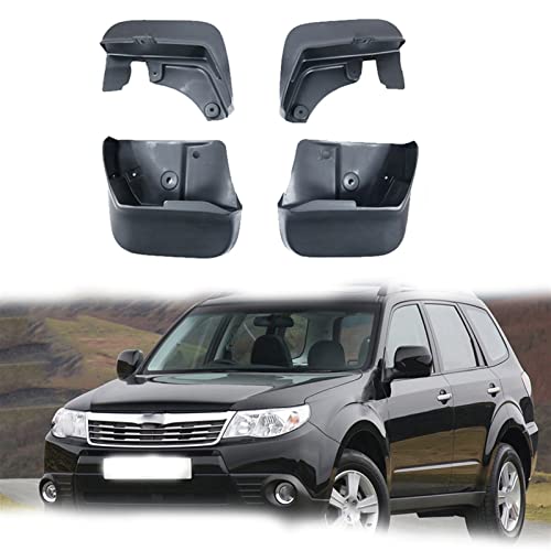 Garde-Boue Subaru Forester SH Accessoires Auto Bavette Protection Plastique Noir