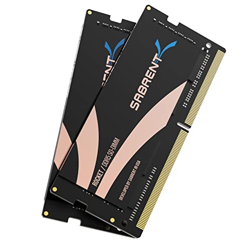 メモリー SABRENT ROCKET DDR5 16GBx2 32GB 4800MHz Amazon | SABRENT ロケットDDR5 32GB (2x16GB) SO-DIMM 4800MHz メモリ