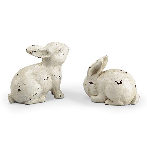 Spi Home White Rabbit Pair Décor, Set Of 2 #TOP4