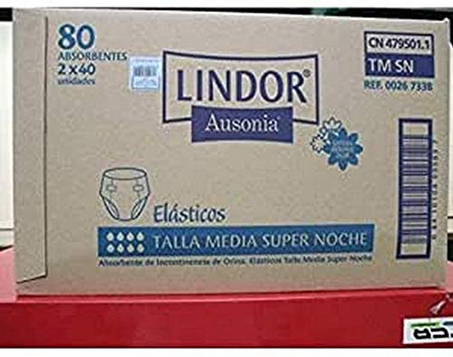 Lindor Pañal Lindor Bp S/Noche Med 2X40 100 g