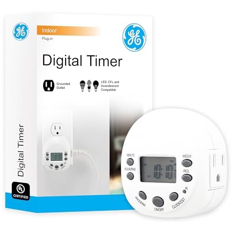 GE 7-Day Programmable Timer 15150 Cover