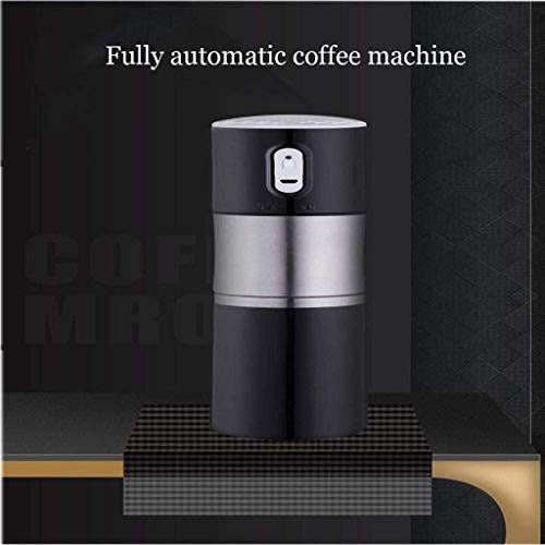 Cafetera portátil automática con molinillo y batería miniatura 3